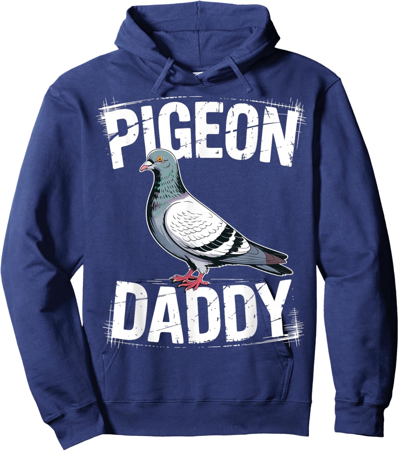 Father Pigeon Racing Fanciers Dad Homing Pigeon Hoodie - Hoodie | Navy