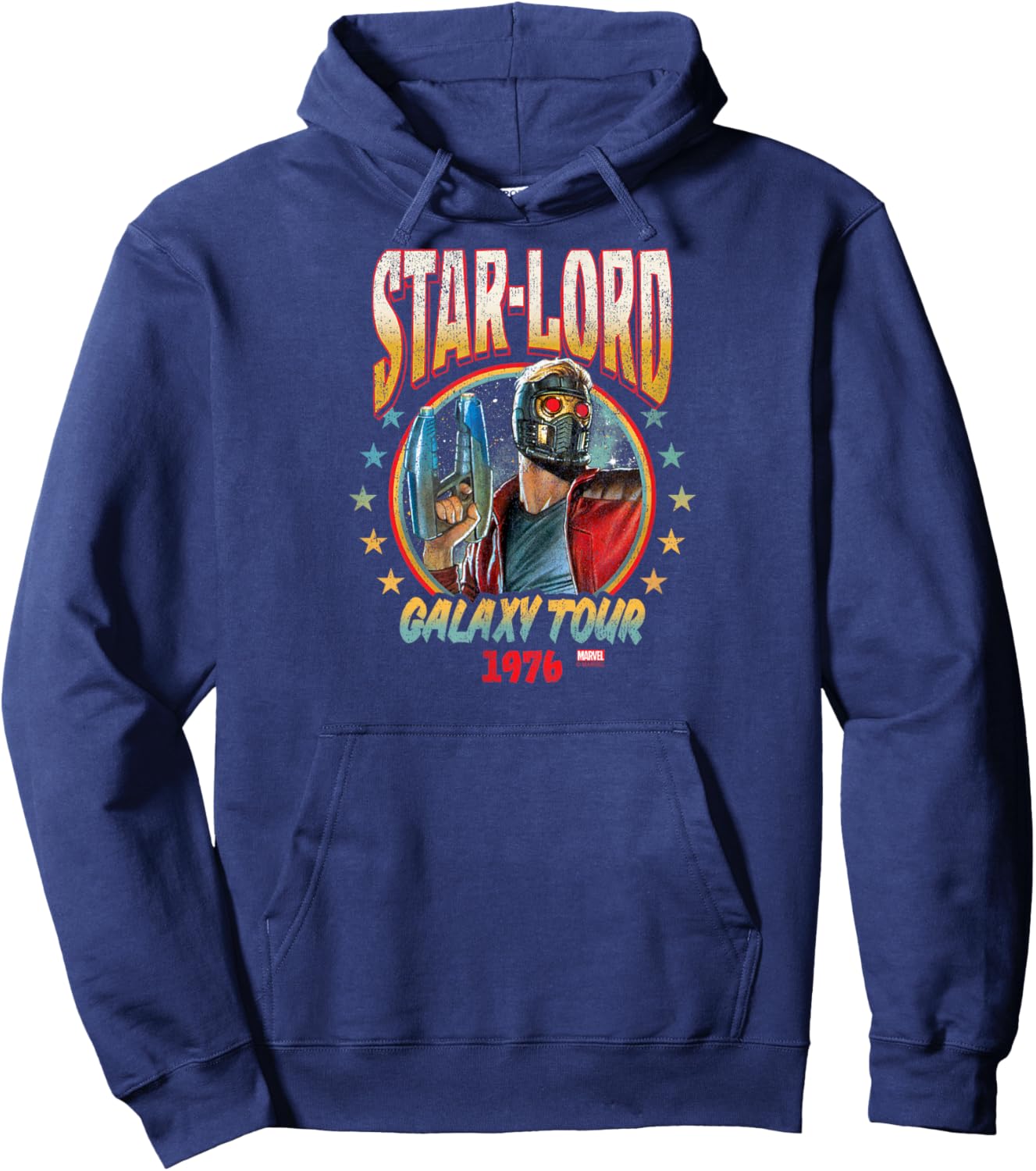 Guardians of The Galaxy - Star Lord Band Hoodie - Hoodie | Navy