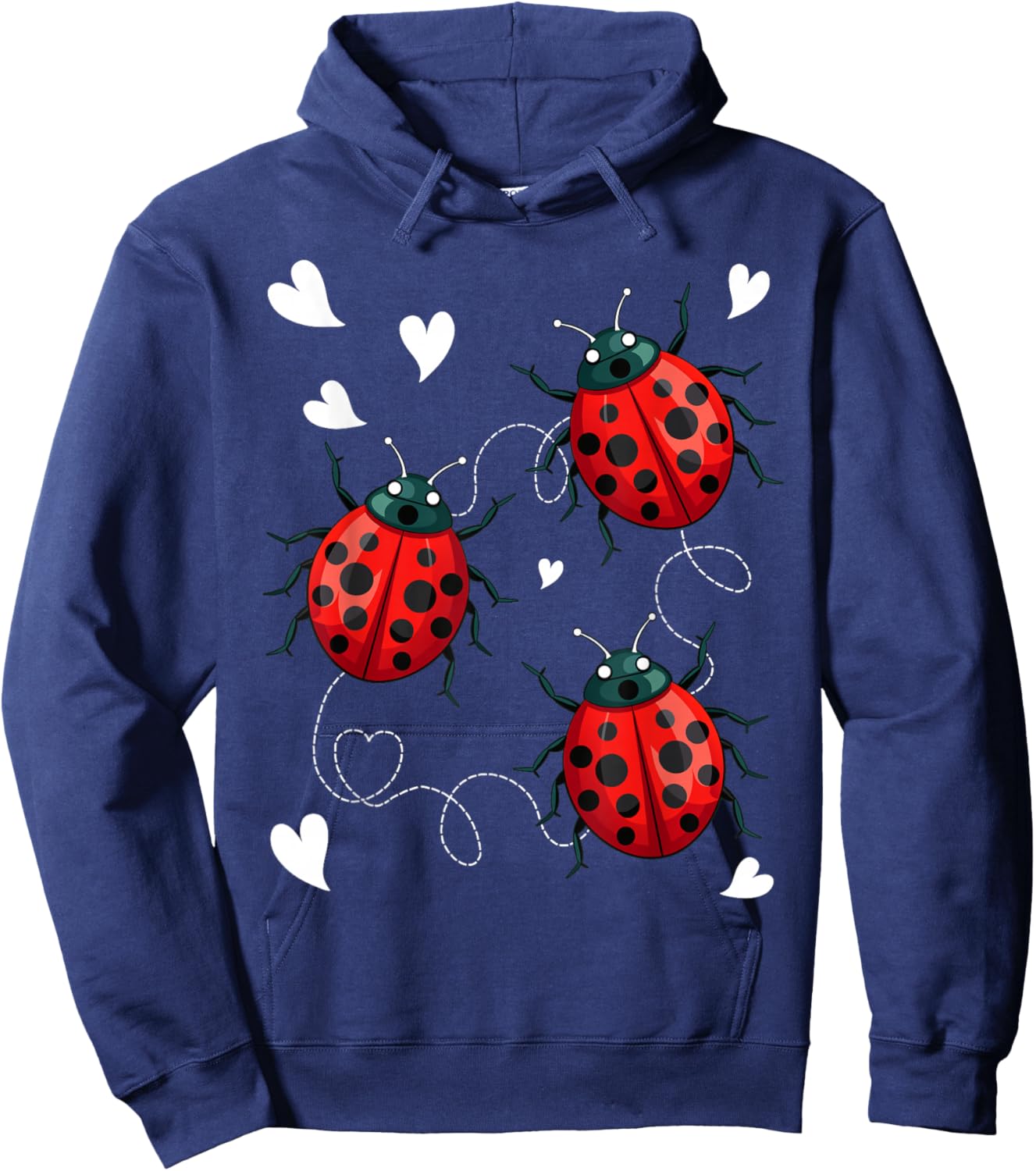 Ladybug Ladybugs Ladybug Hoodie - Hoodie | Navy