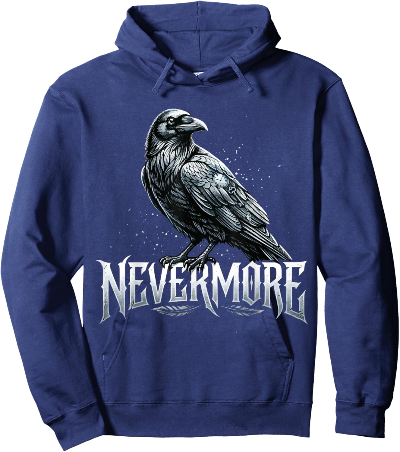 Raven Nevermore Hoodie - Hoodie | Navy