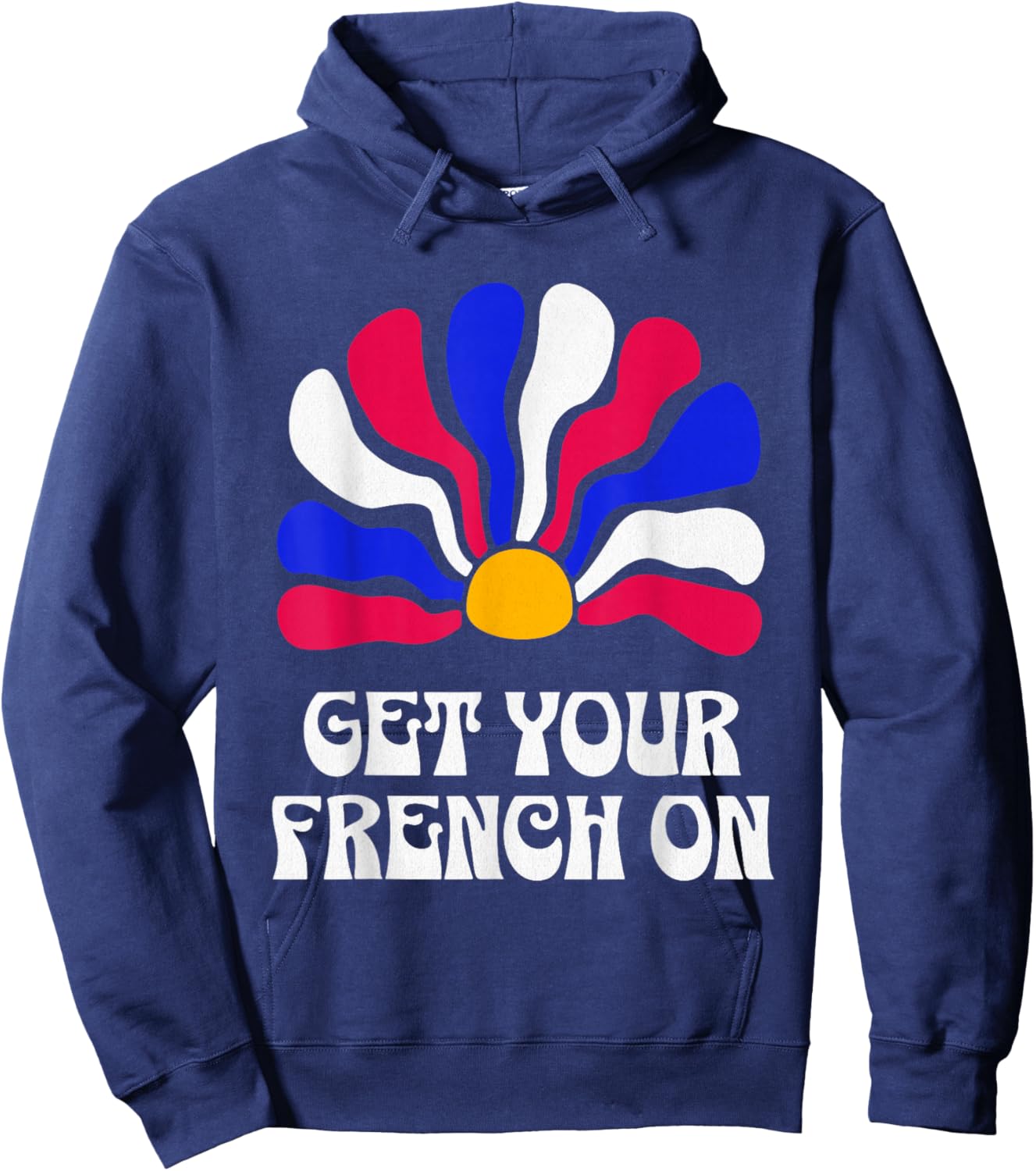 Souvenir de Vacances d'été en France Hoodie - Hoodie | Navy
