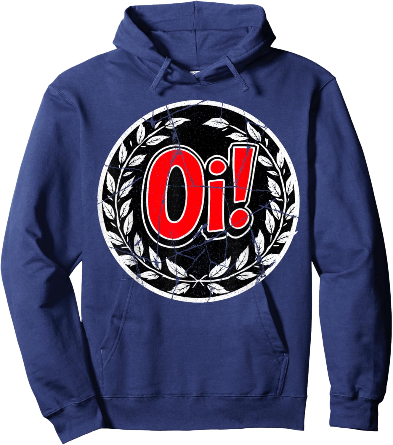 Traditional Oi Skinhead Punk-Rock Hoodie - Hoodie | Navy