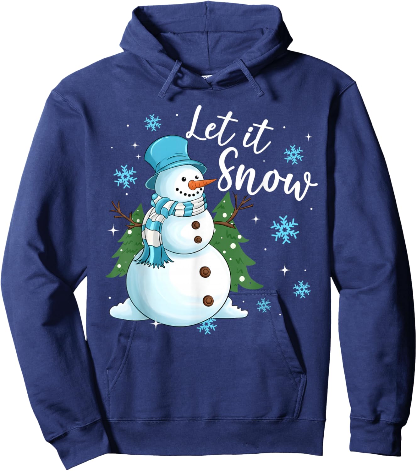 Funny Family Matching Xmas Hoodie - Hoodie | Navy