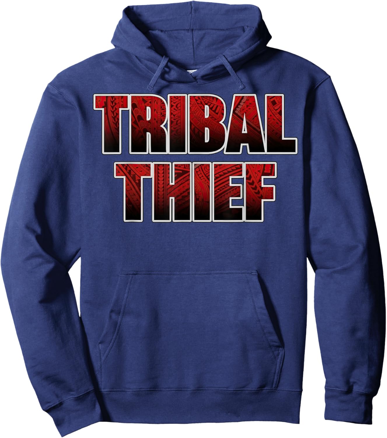 Tribal Thief Funny Wrestling Hoodie - Hoodie | Navy