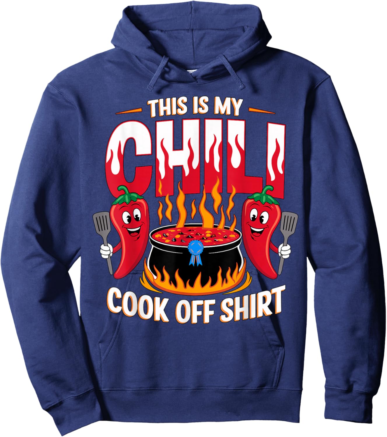 This is My Chili Cook Off Hoodie - Hoodie | Navy