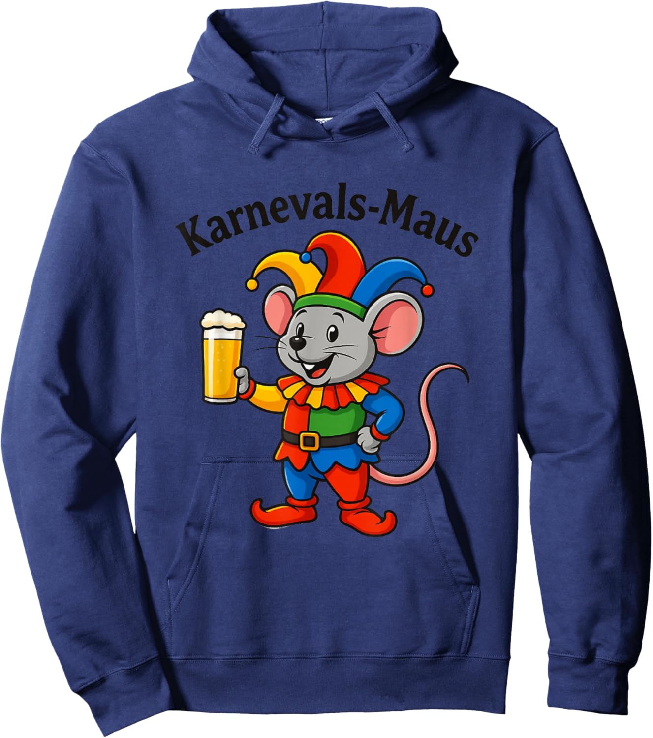 Carnival Mouse with Kölsch Hoodie - Hoodie | Navy