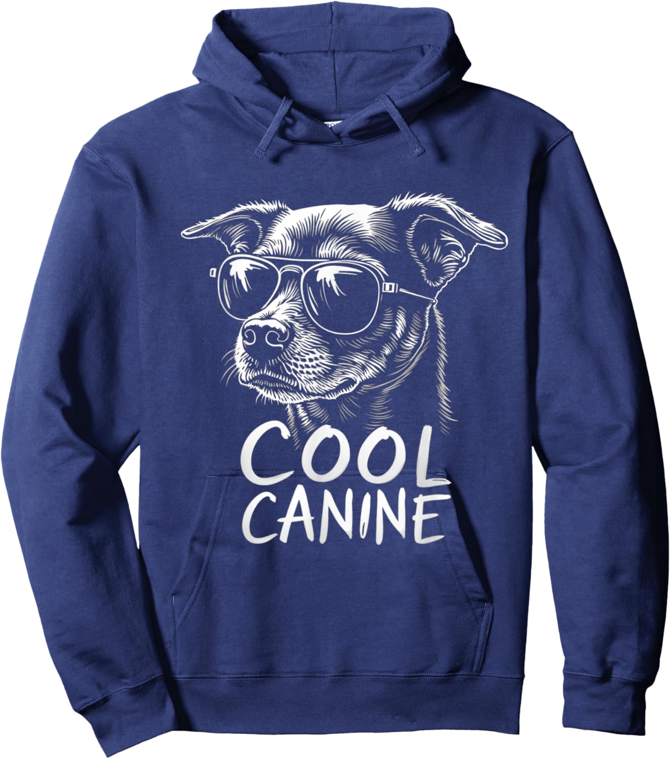 COOL CANINE dog Hoodie - Hoodie | Navy