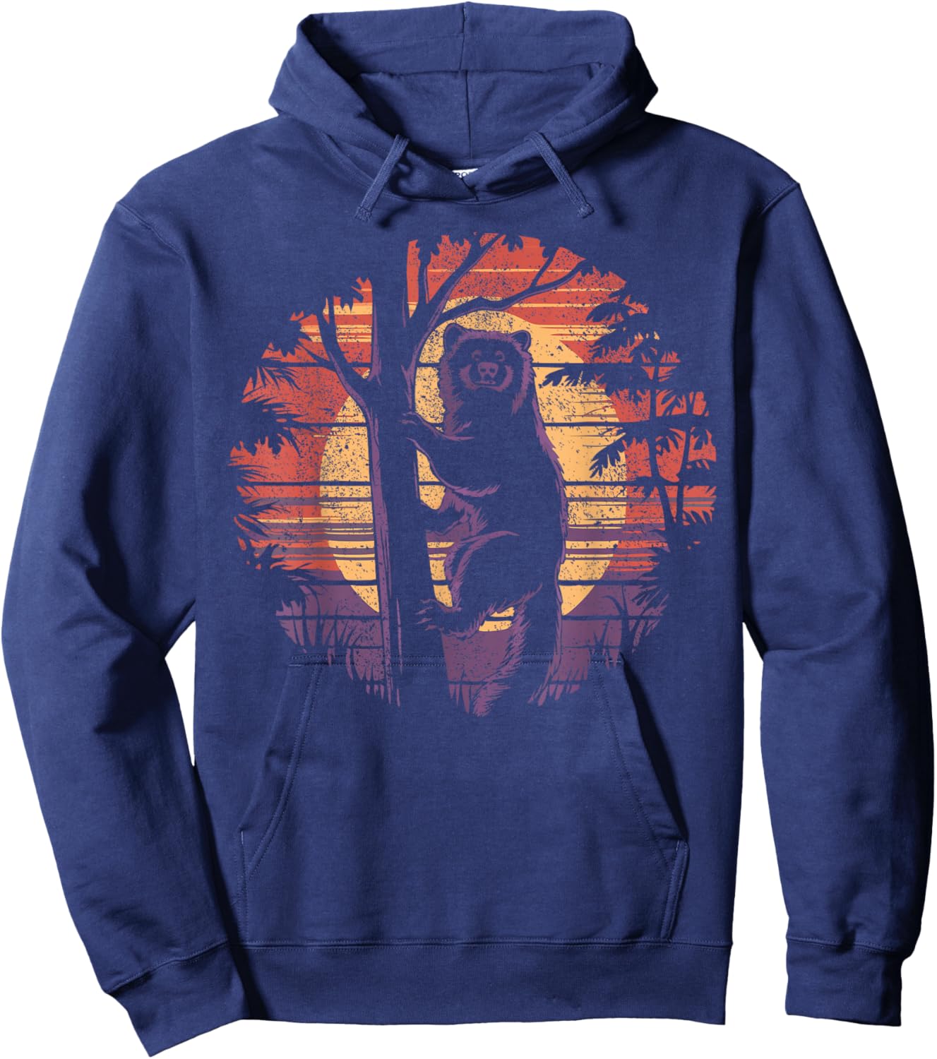 Vintage Binturong Hoodie - Hoodie | Navy