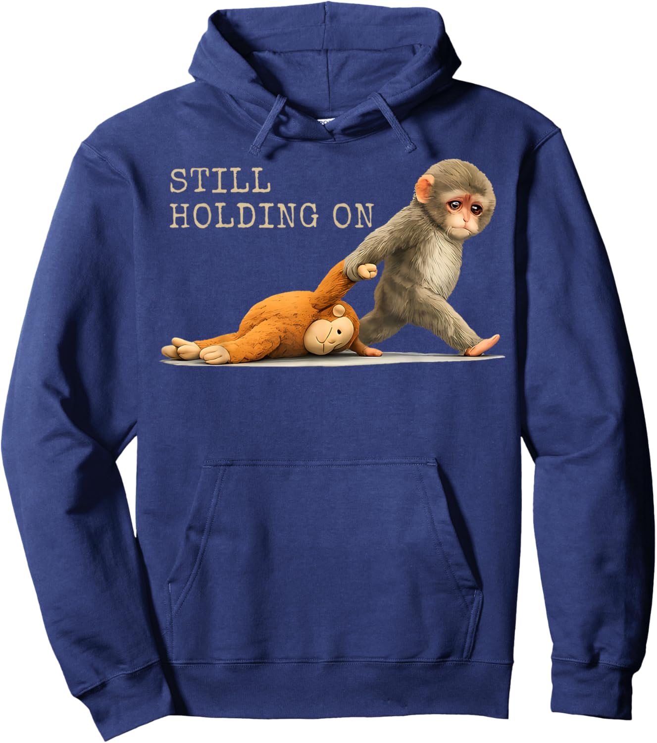Baby Monkey Punch Hoodie - Hoodie | Navy