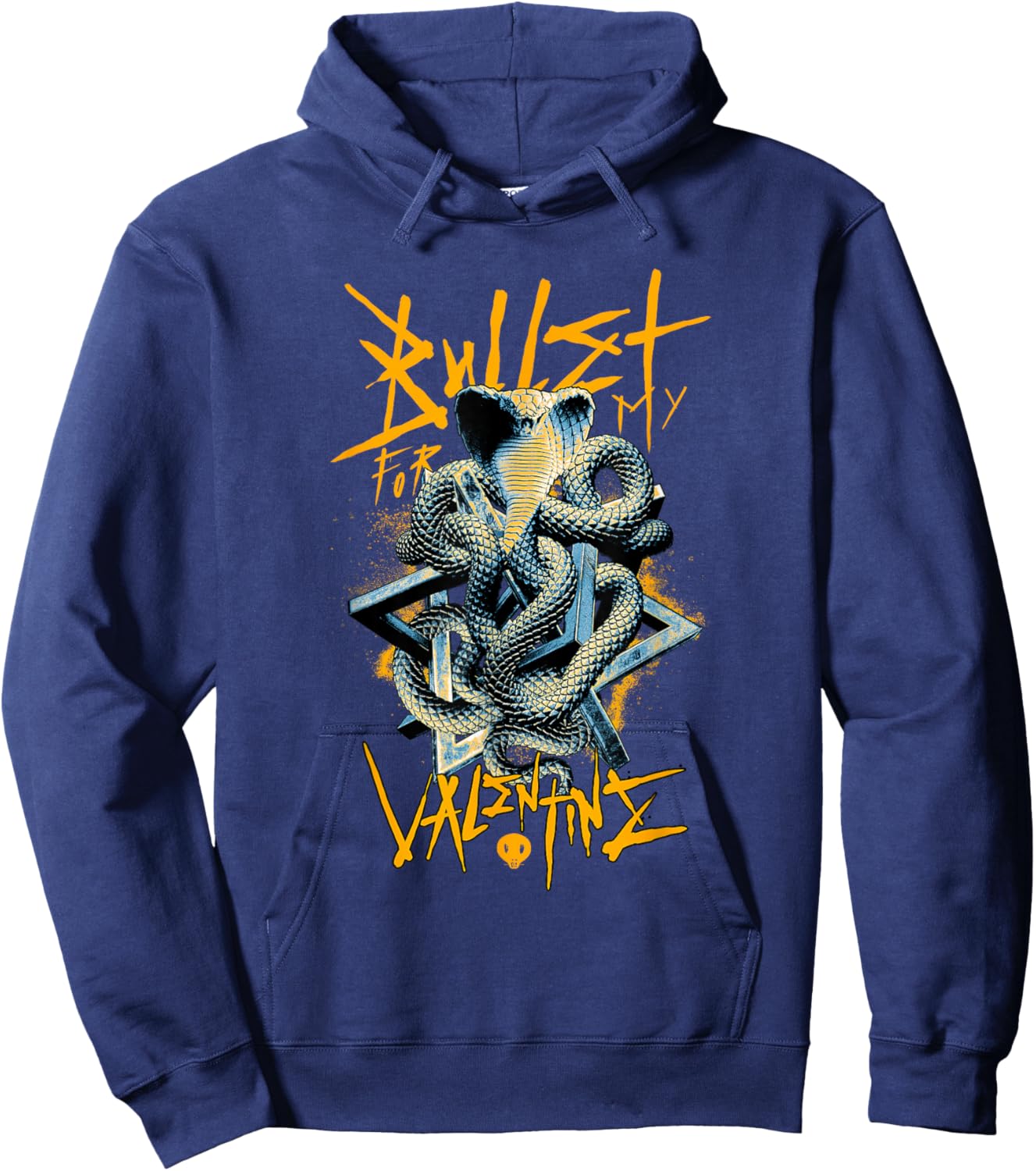 Bullet for My Valentine Snake Hoodie - Hoodie | Navy