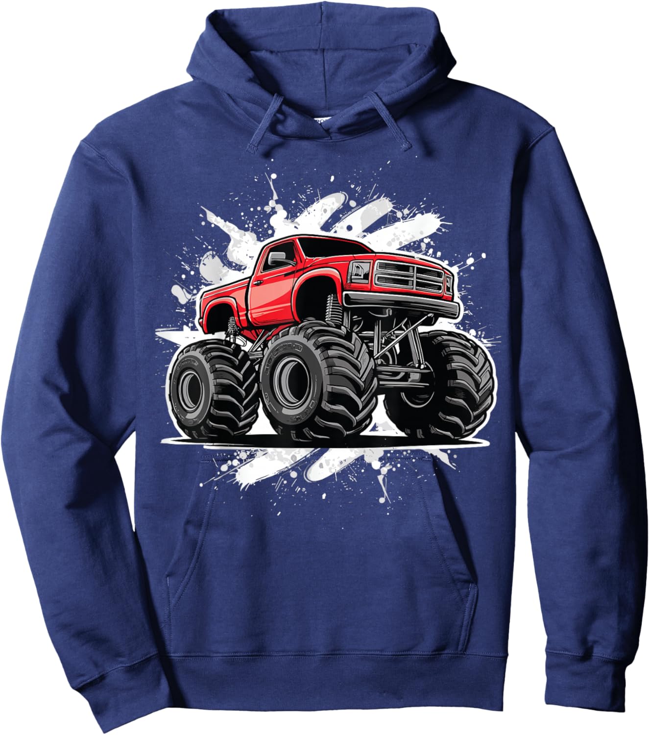 Monster Truck for toddlers Youth & Adults Hoodie - Hoodie | Navy