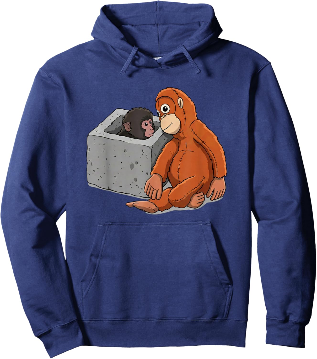 Baby Monkey Punch Hoodie - Hoodie | Navy