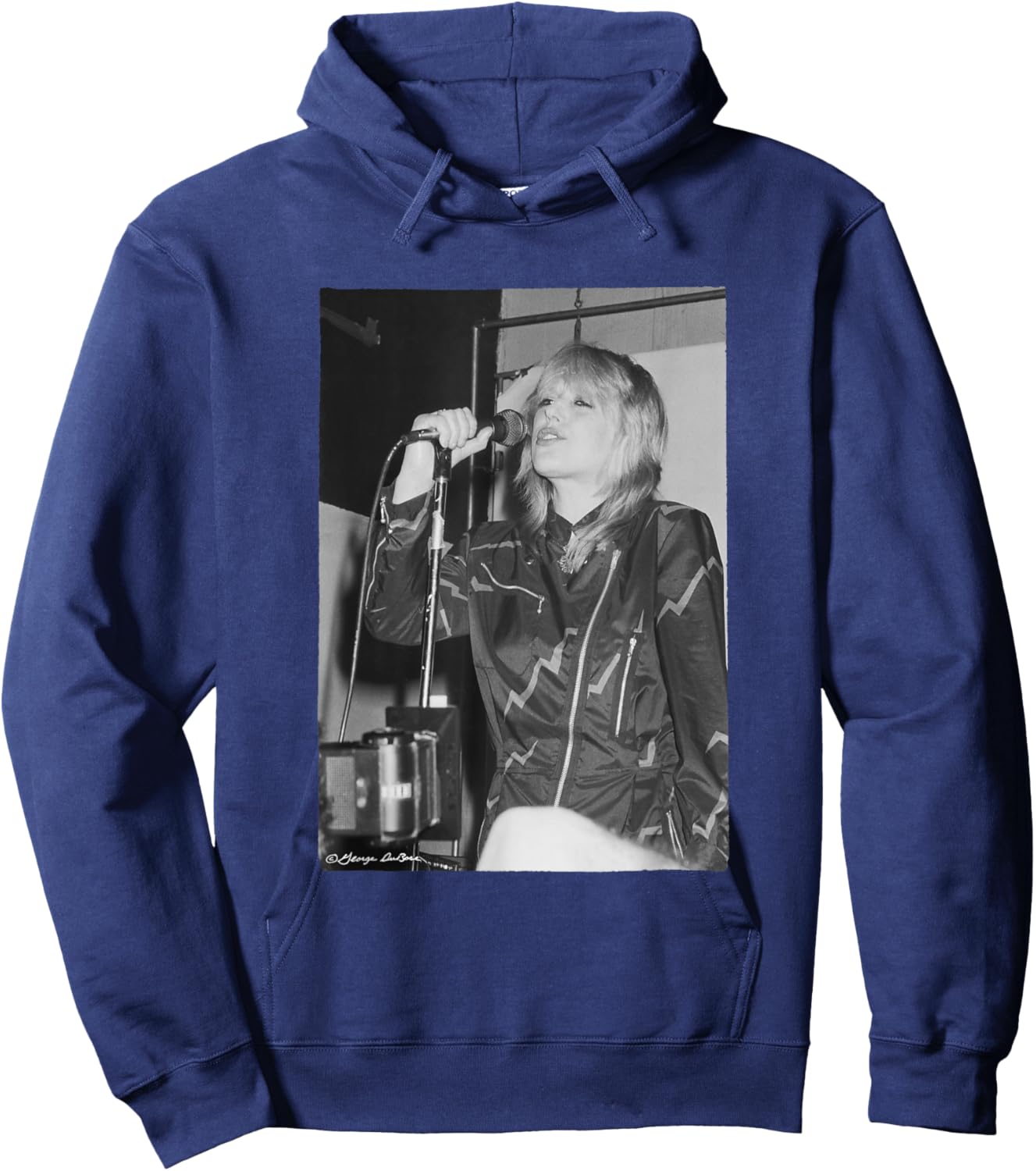 Marianne Faithfull Live By George DuBose Hoodie - Hoodie | Navy