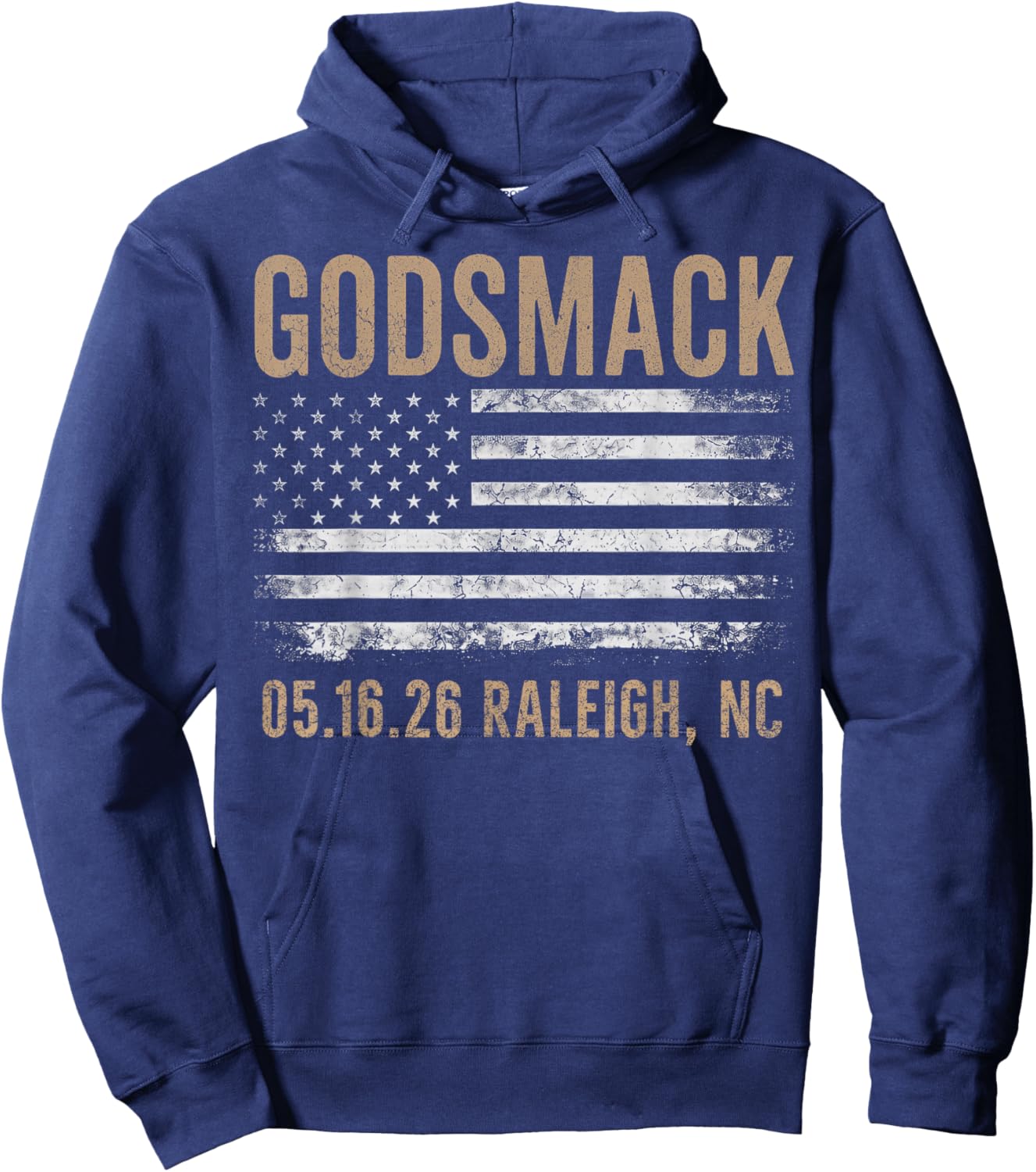Godsmack The Rise of Rock 2026 Raleigh Hoodie - Hoodie | Navy