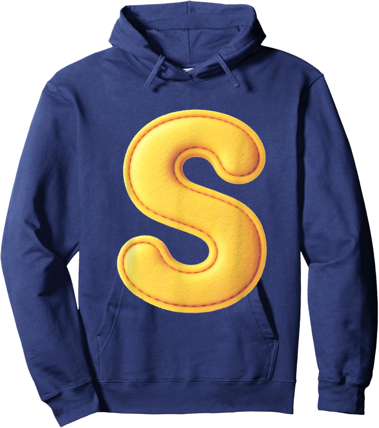 Letter S Funny Chipmunk Group Matching Costume Hoodie - Hoodie | Navy