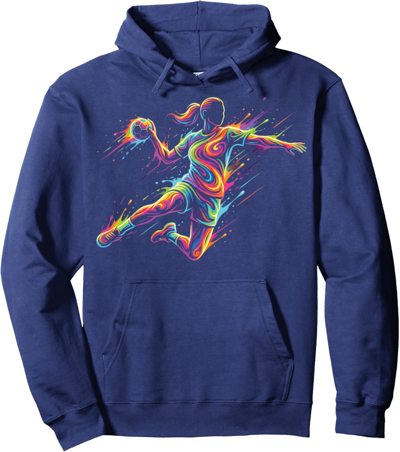 Handball Women's Child Girl Hoodie - Hoodie | Navy