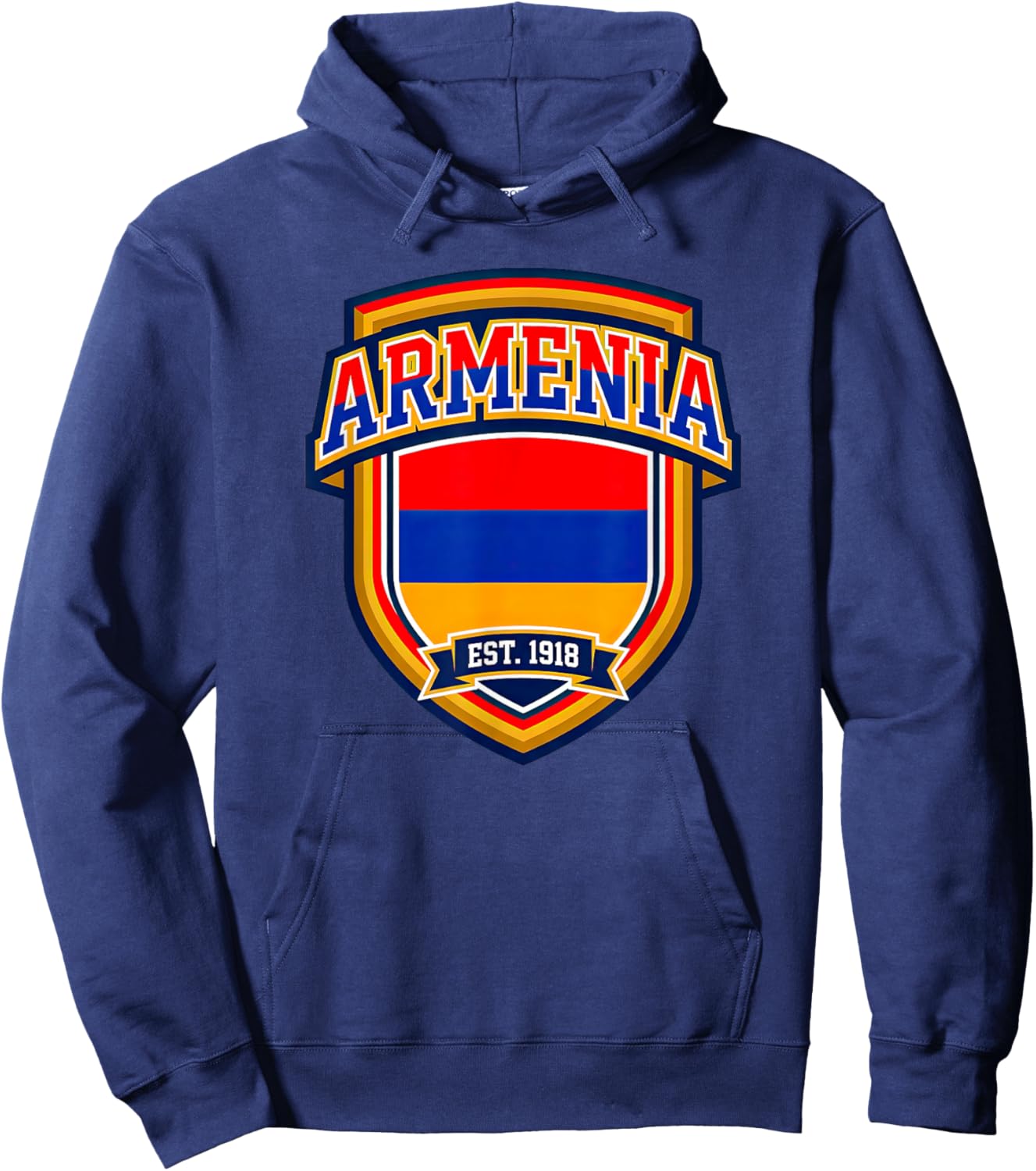 Armenia Souvenir Armenian Travel Graphic Hoodie - Hoodie | Navy