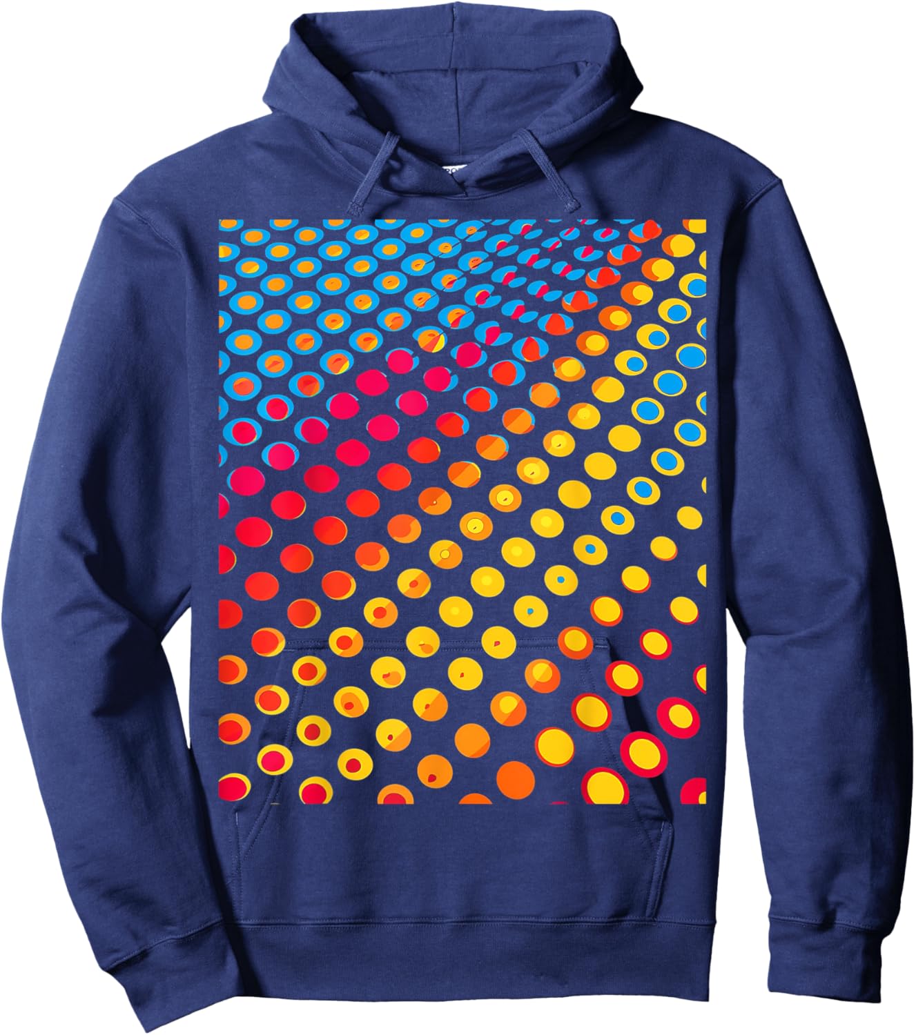 Abstract Pop Hoodie - Hoodie | Navy