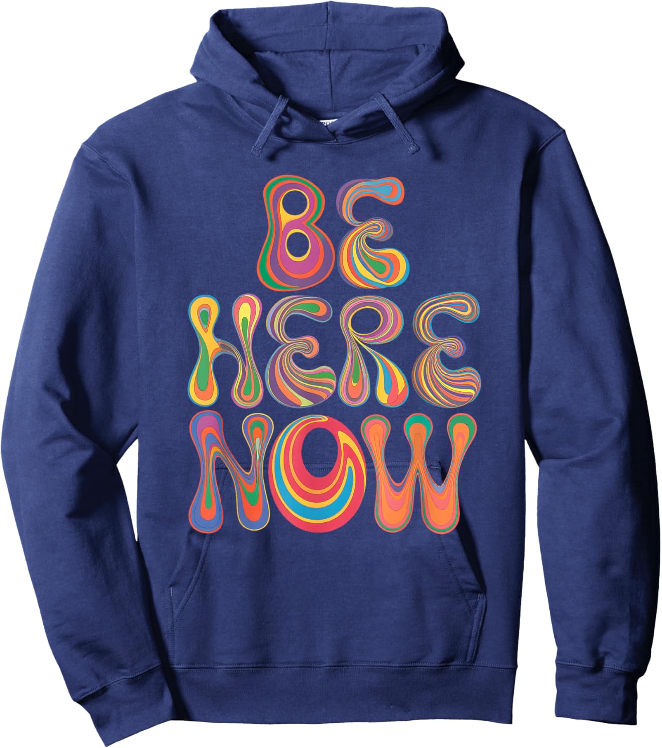Be Women Here Now Motivational Men Kids Hoodie - Hoodie | Navy