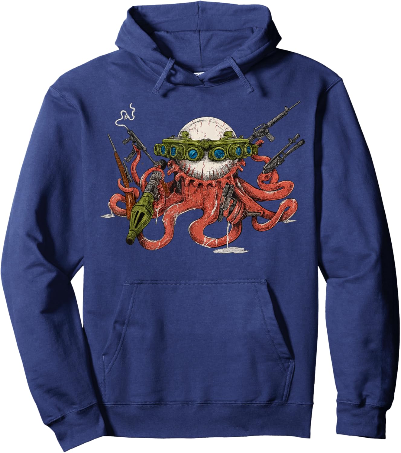 TactOcellus Octopus Monster Dark Fantasy Gaming Hoodie - Hoodie | Navy