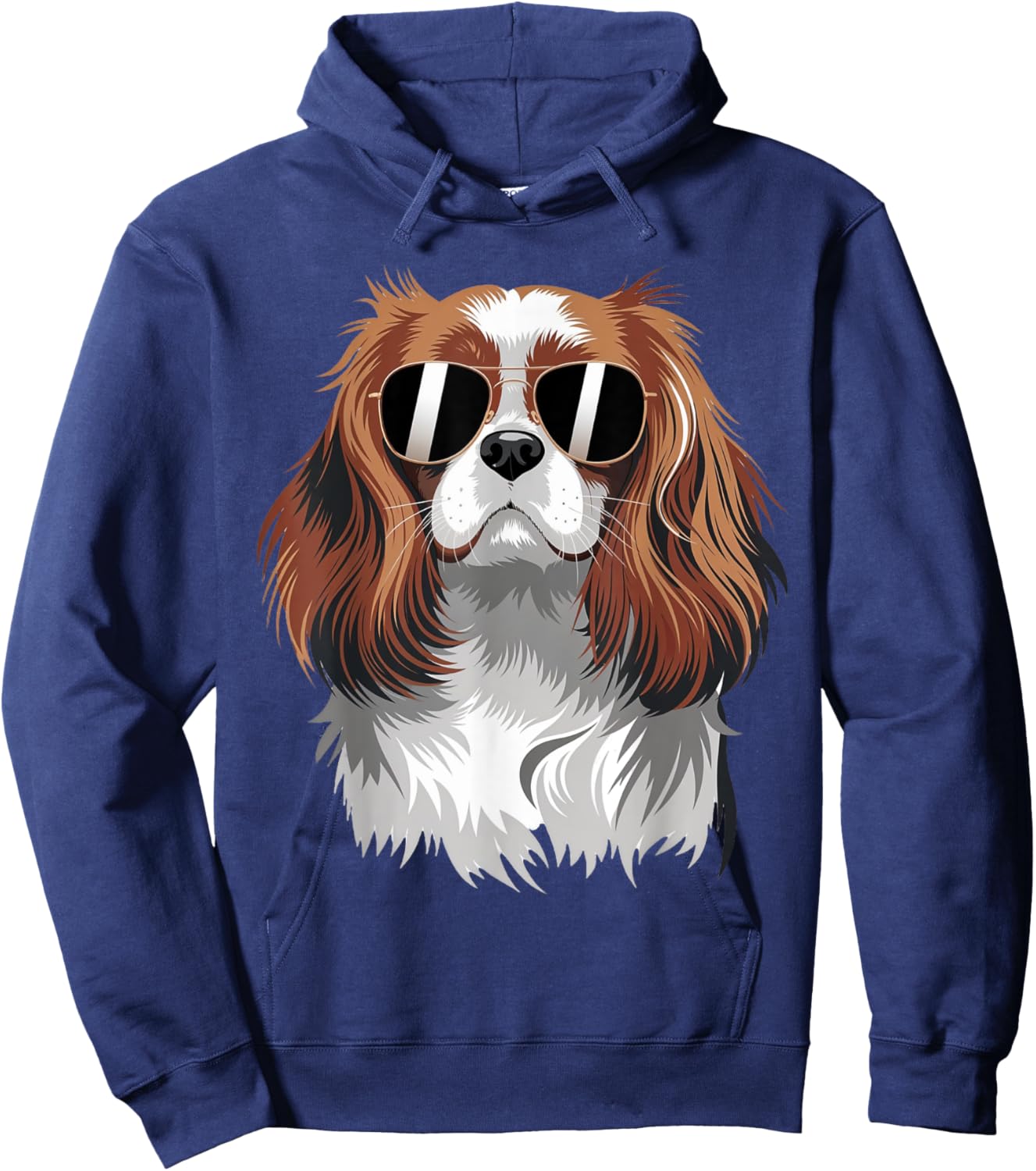 Funny Proud Cavalier King Charles Spaniel Dog Hoodie - Hoodie | Navy