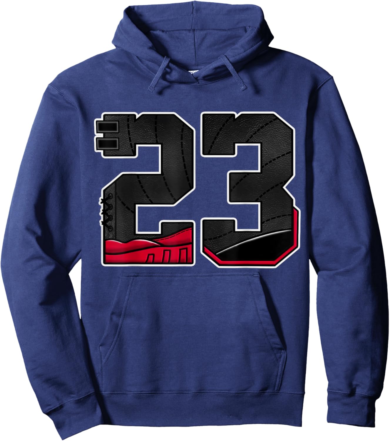 Number 23 Flu Game 12s Retro Matching Women Hoodie - Hoodie | Navy