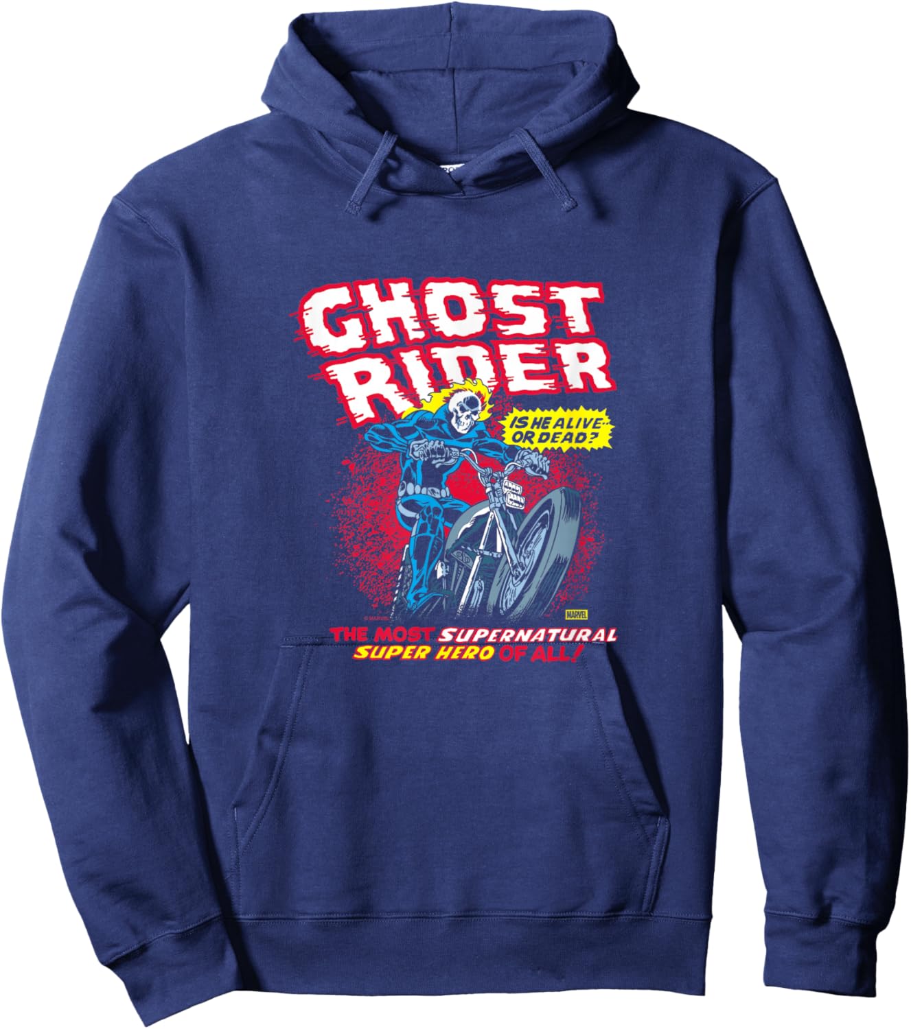 Ghost Rider - Most Supernatural Hoodie - Hoodie | Navy