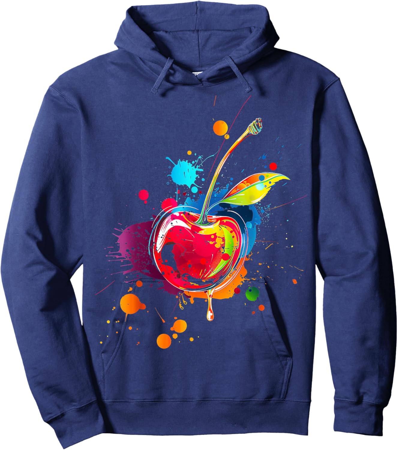 Kirsche Pop Hoodie - Hoodie | Navy