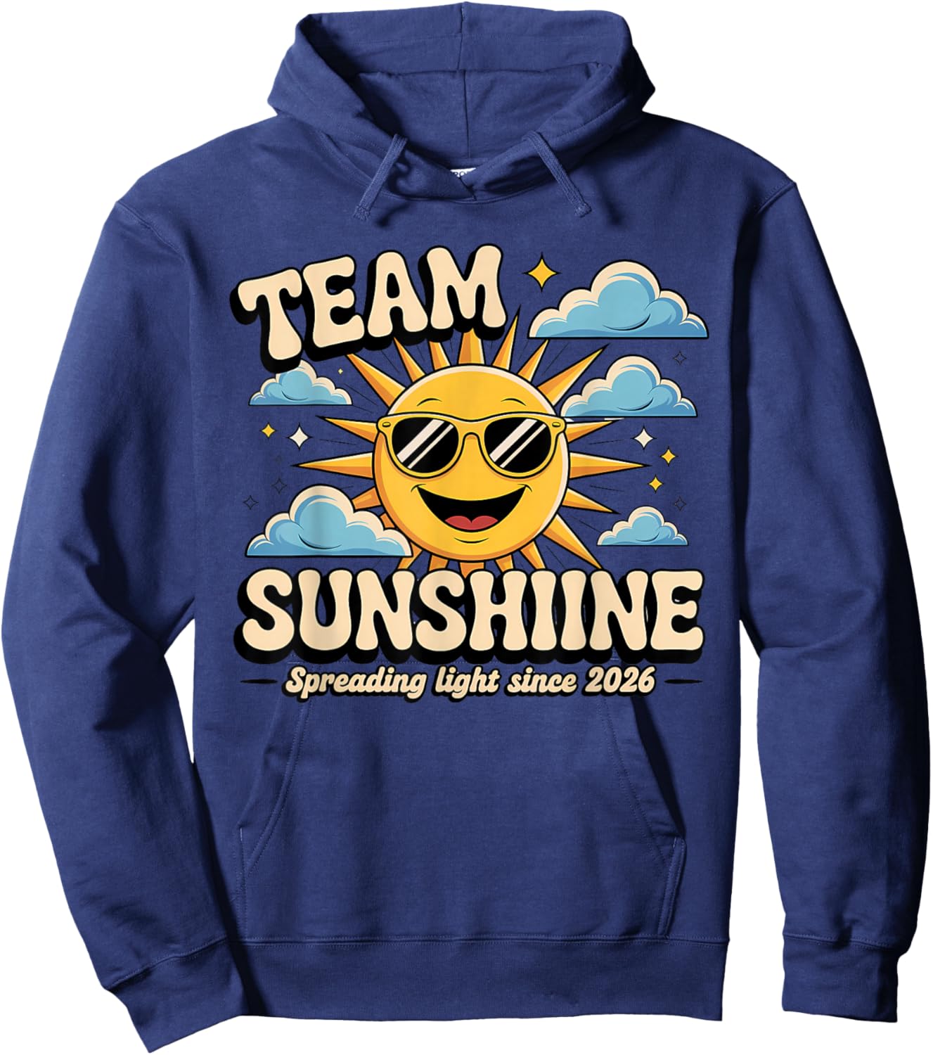 Team Sunshine - Light Up Every Day Hoodie - Hoodie | Navy