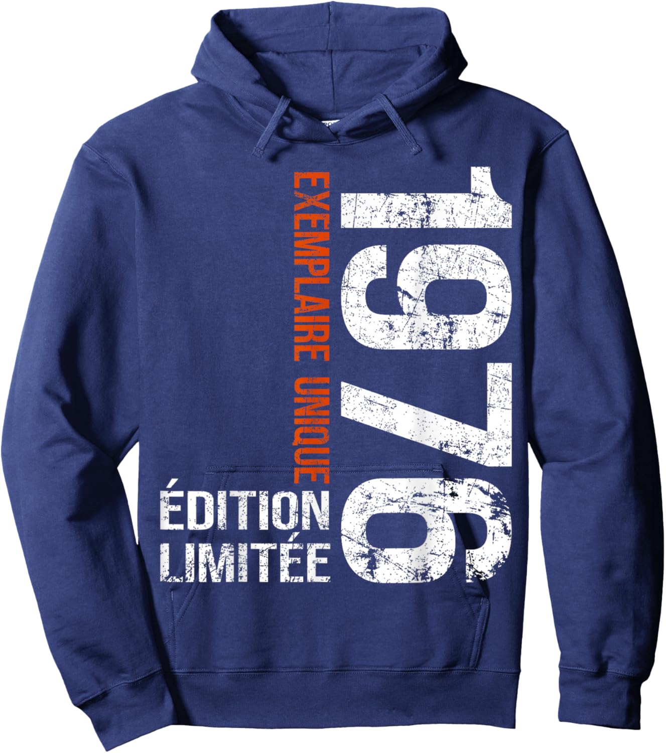 Vintage 1976 Gift 50 Years Man Birthday Humour Hoodie - Hoodie | Navy