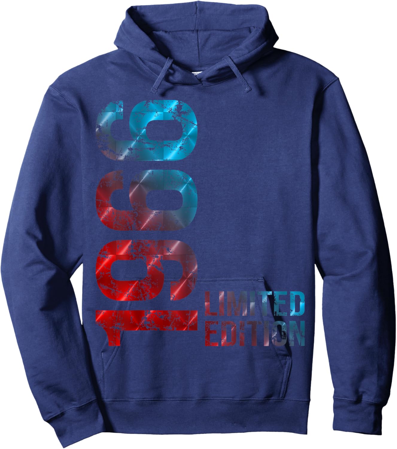 60th Birthday Man Woman 60 Years 1966 Hoodie - Hoodie | Navy