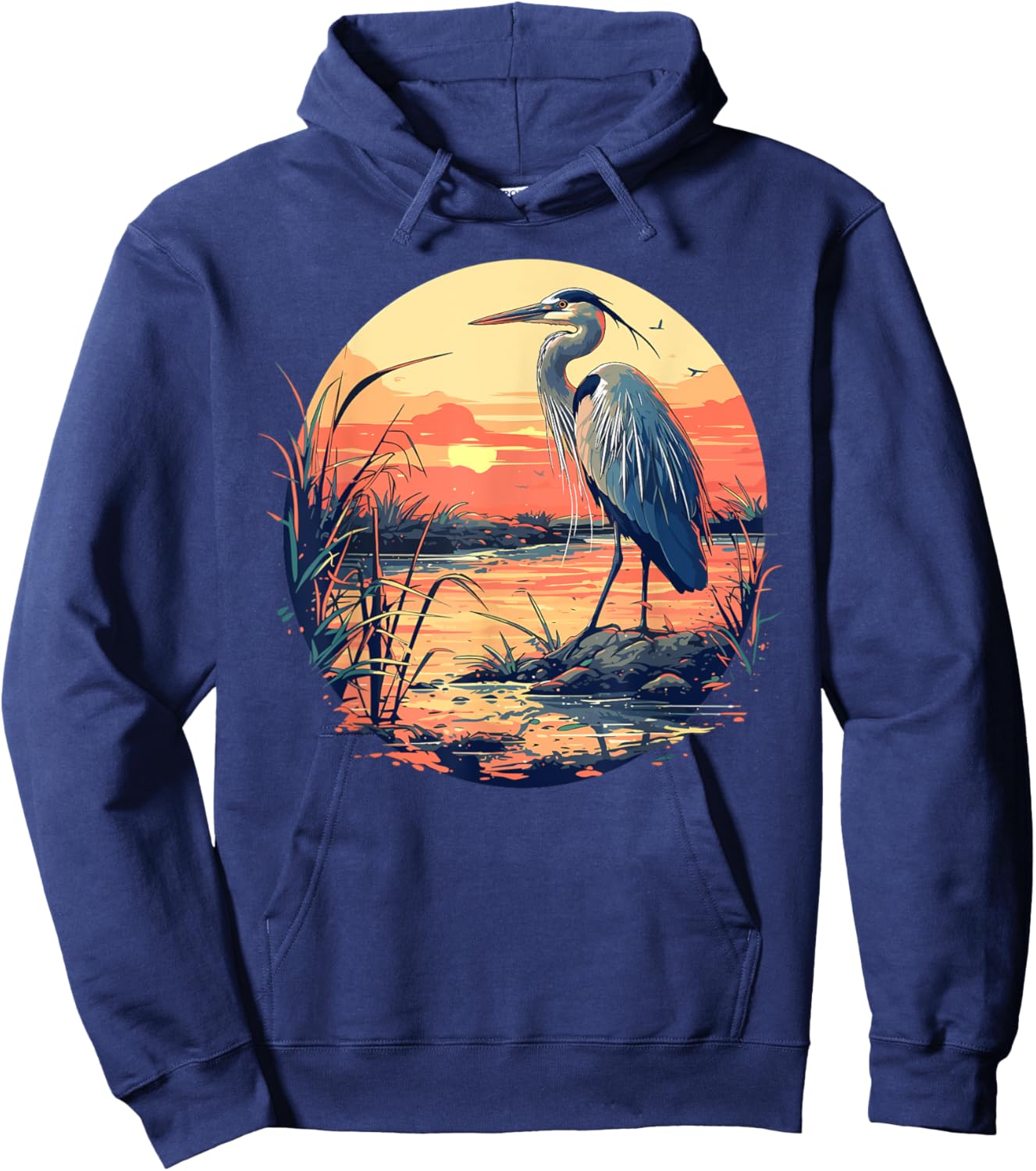 T-Shirt Hoodie - Hoodie | Navy