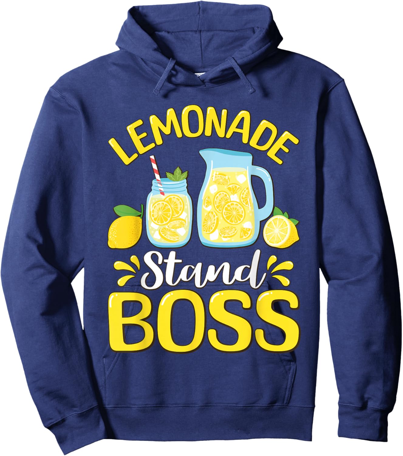 Lemonade Stand Boss Hoodie - Hoodie | Navy