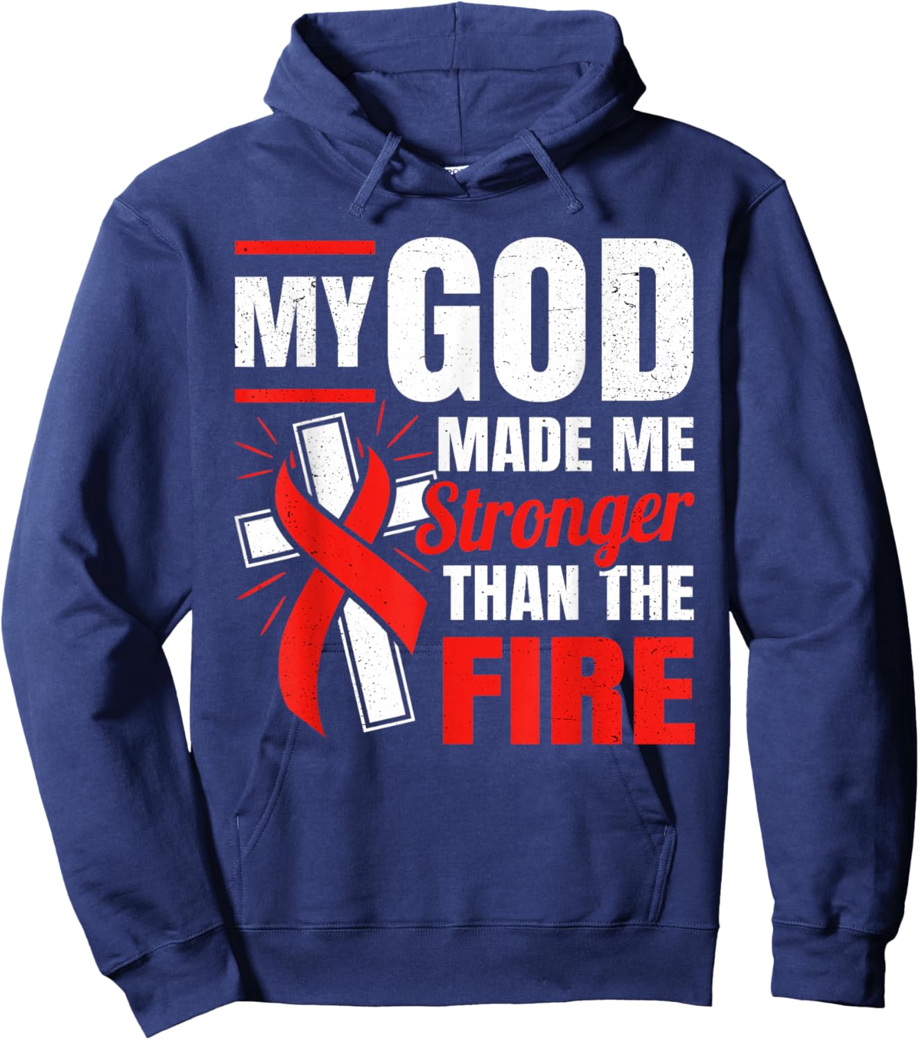 Burn Survivor Hoodie - Hoodie | Navy
