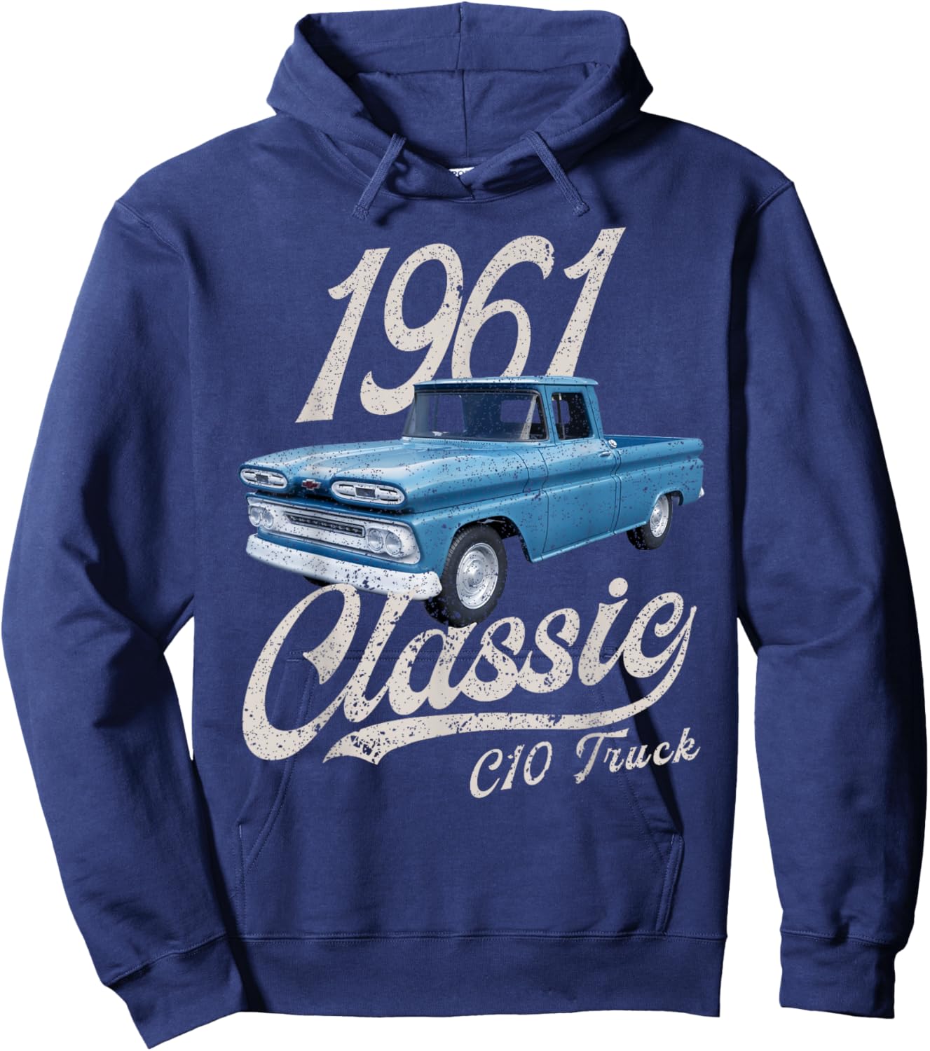 1961 61 c10 TRUCK Hoodie - Hoodie | Navy