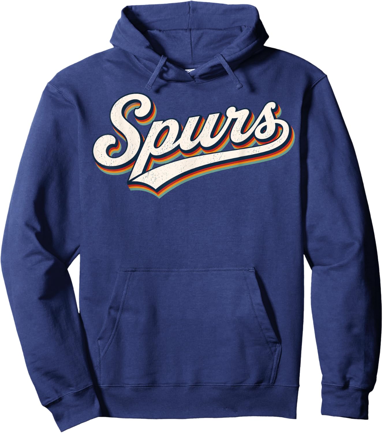 Vintage Spurs Retro Classic Gifts Women Kids Hoodie - Hoodie | Navy