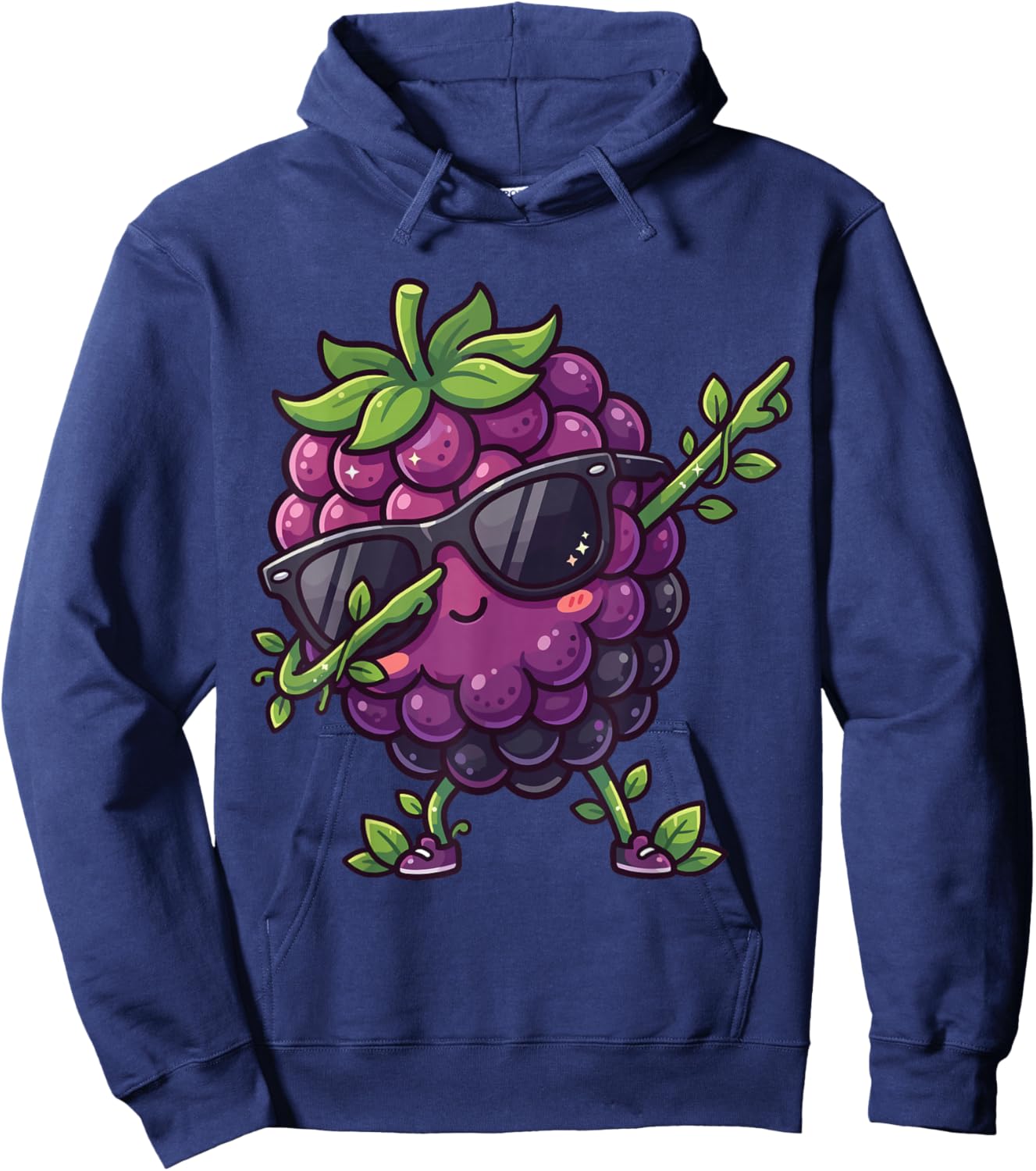 Boysenberry Dabbing Hoodie - Hoodie | Navy