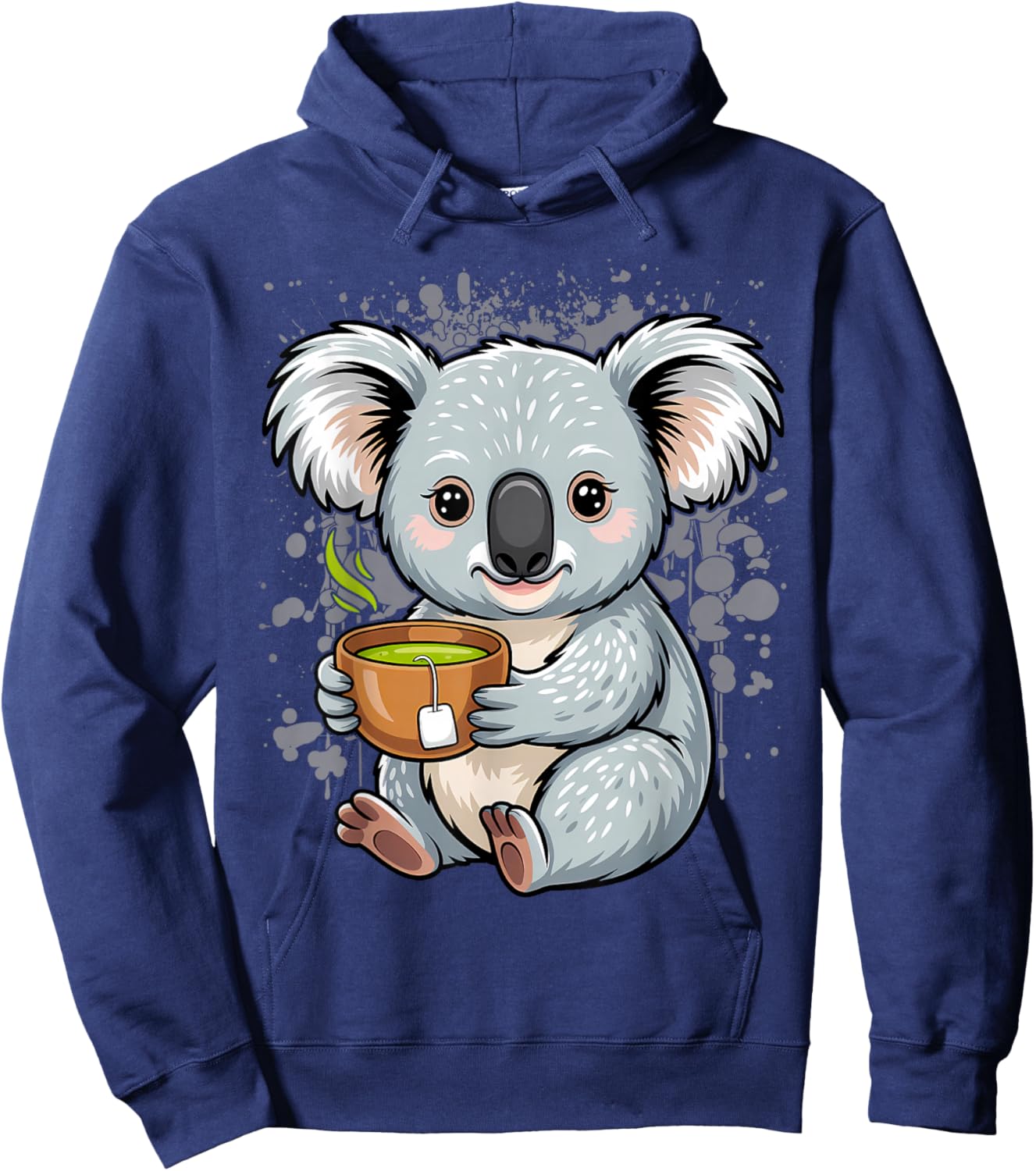 My Jokes are Funny Pun Bear Tea Koalas Hoodie - Hoodie | Navy