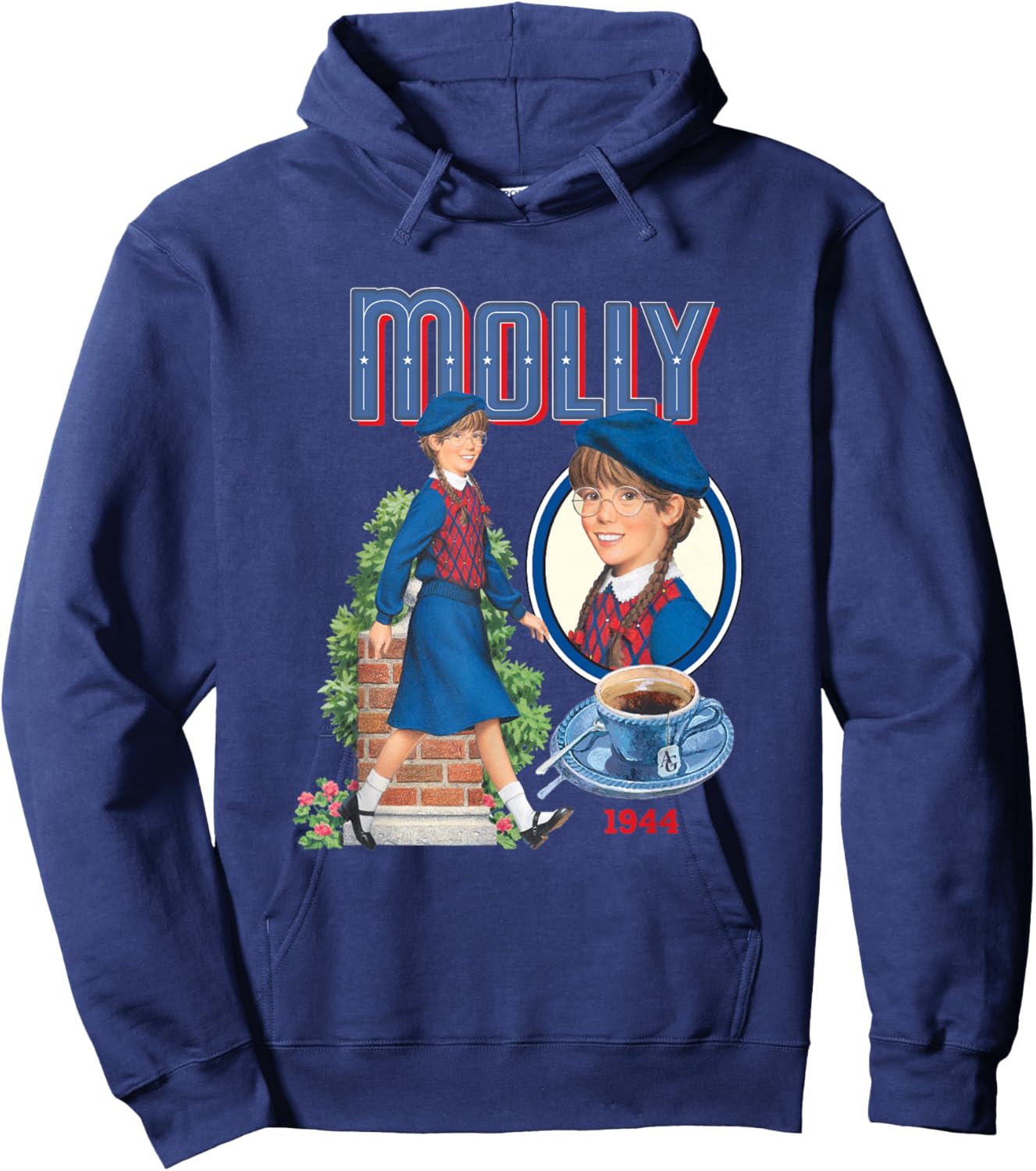 American Girl - Molly McIntire 1944 Hoodie - Hoodie | Navy