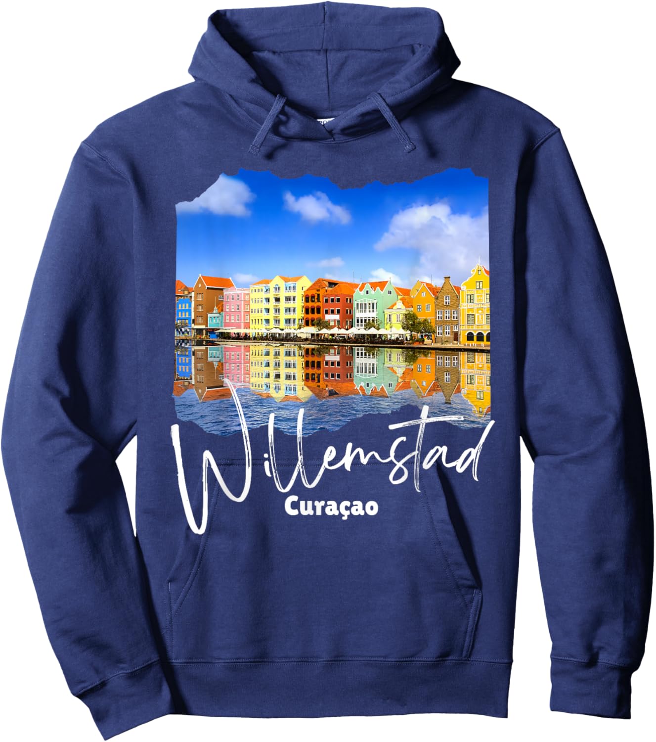 Willemstad Curaçao / Curacao Willemstad Hoodie - Hoodie | Navy