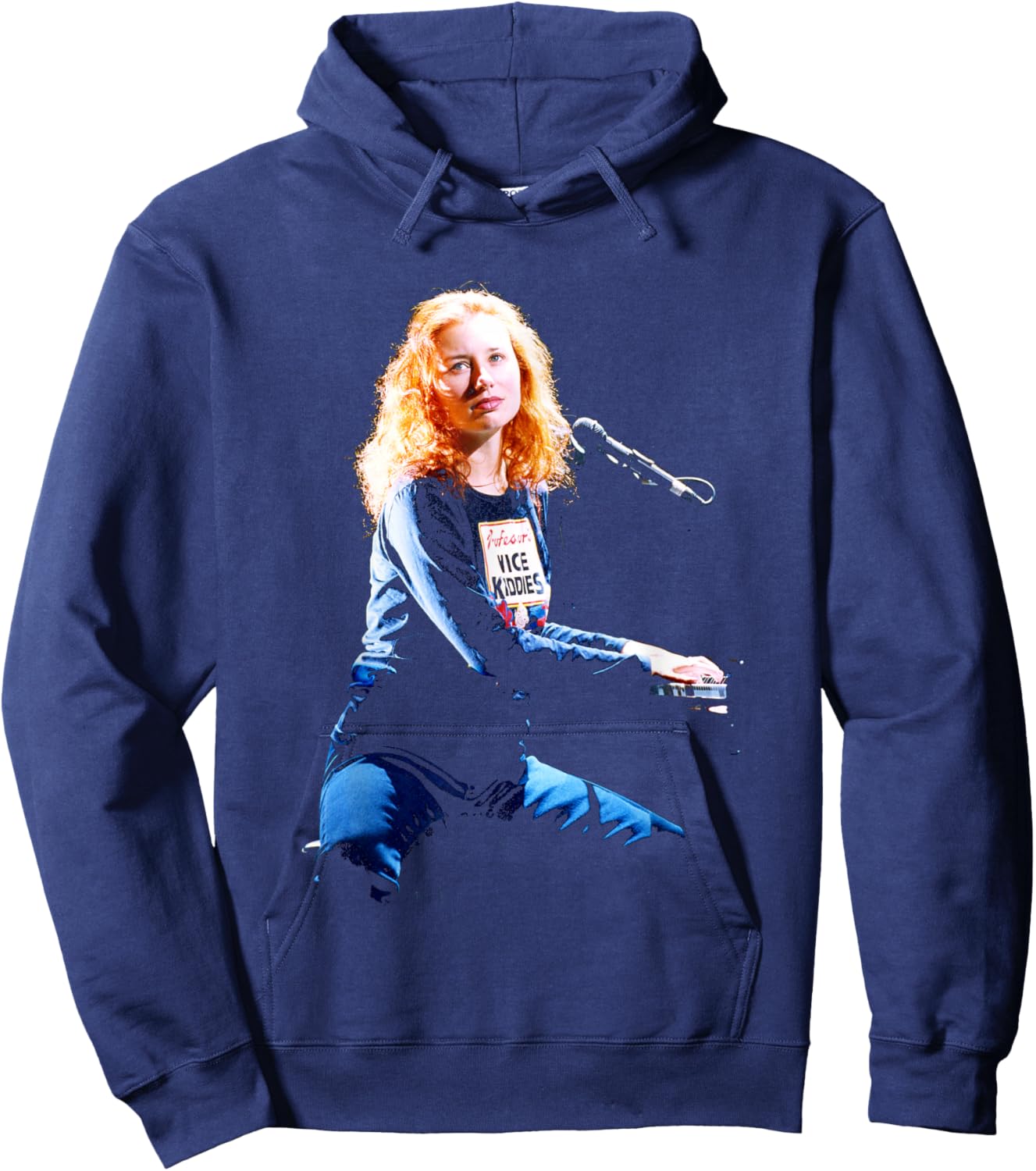 Singer Tori Amos at The Piano Live Hoodie - Hoodie | Navy