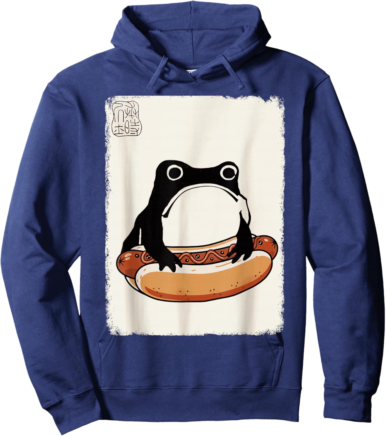 T-Shirt Hoodie - Hoodie | Navy