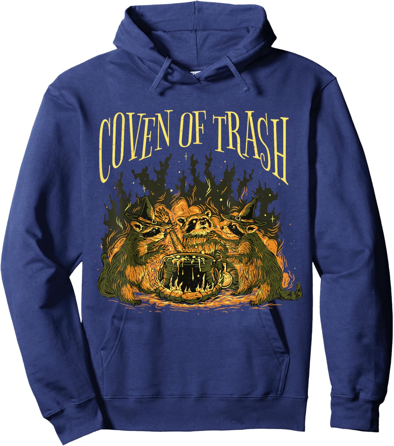 Coven Of Trash Hoodie - Hoodie | Navy