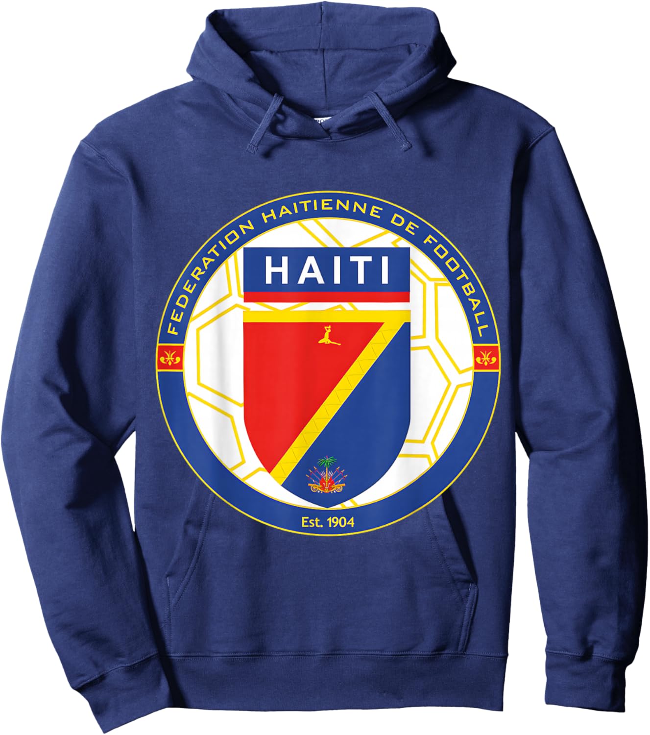 Haiti Football Fanclub (Soccer) Hoodie - Hoodie | Navy