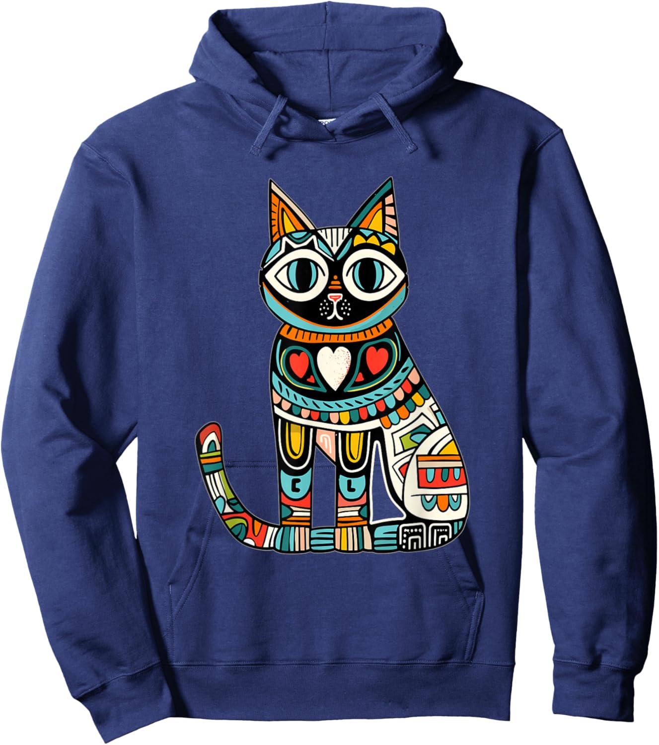 Chania Greece Vacation Greek Cat Lover Hoodie - Hoodie | Navy