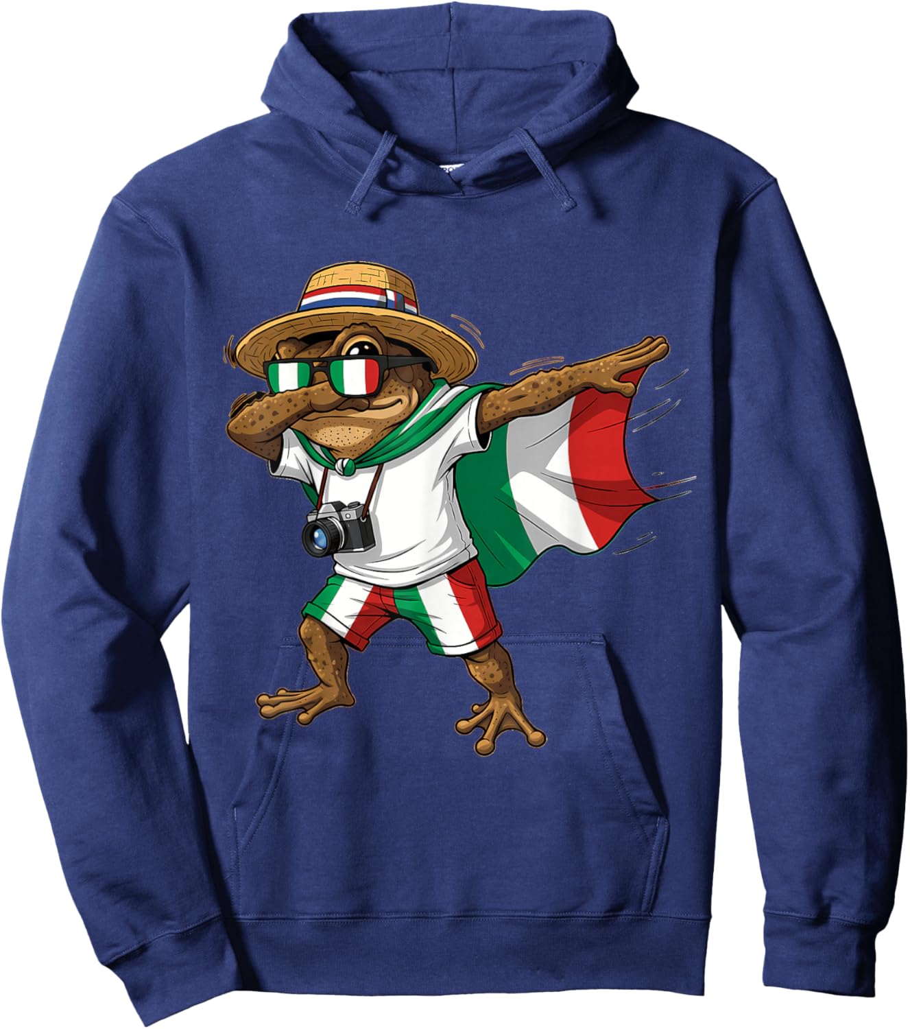 Drapeau Italien Racines Italiennes Hoodie - Hoodie | Navy