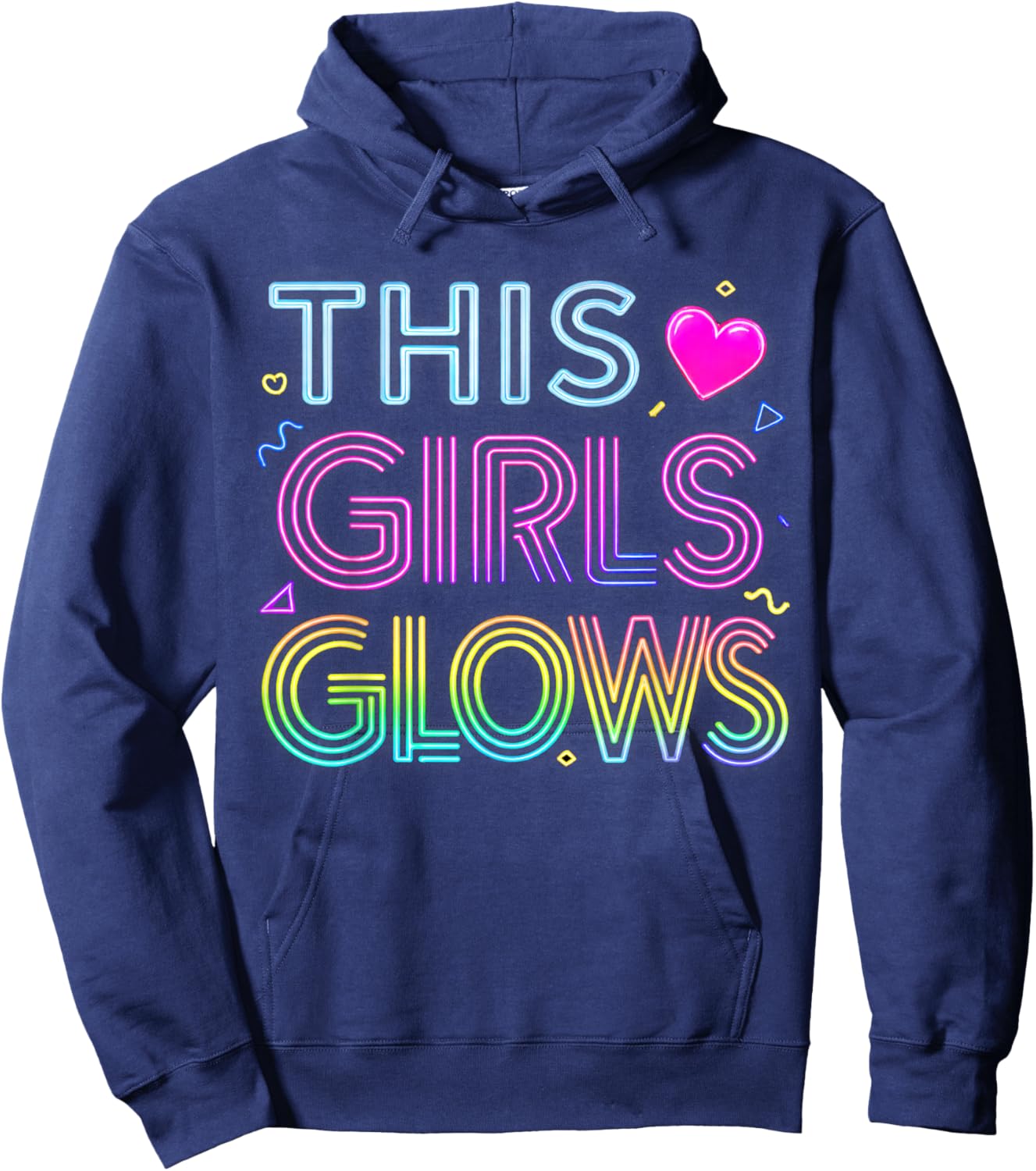 T-Shirt Hoodie - Hoodie | Navy