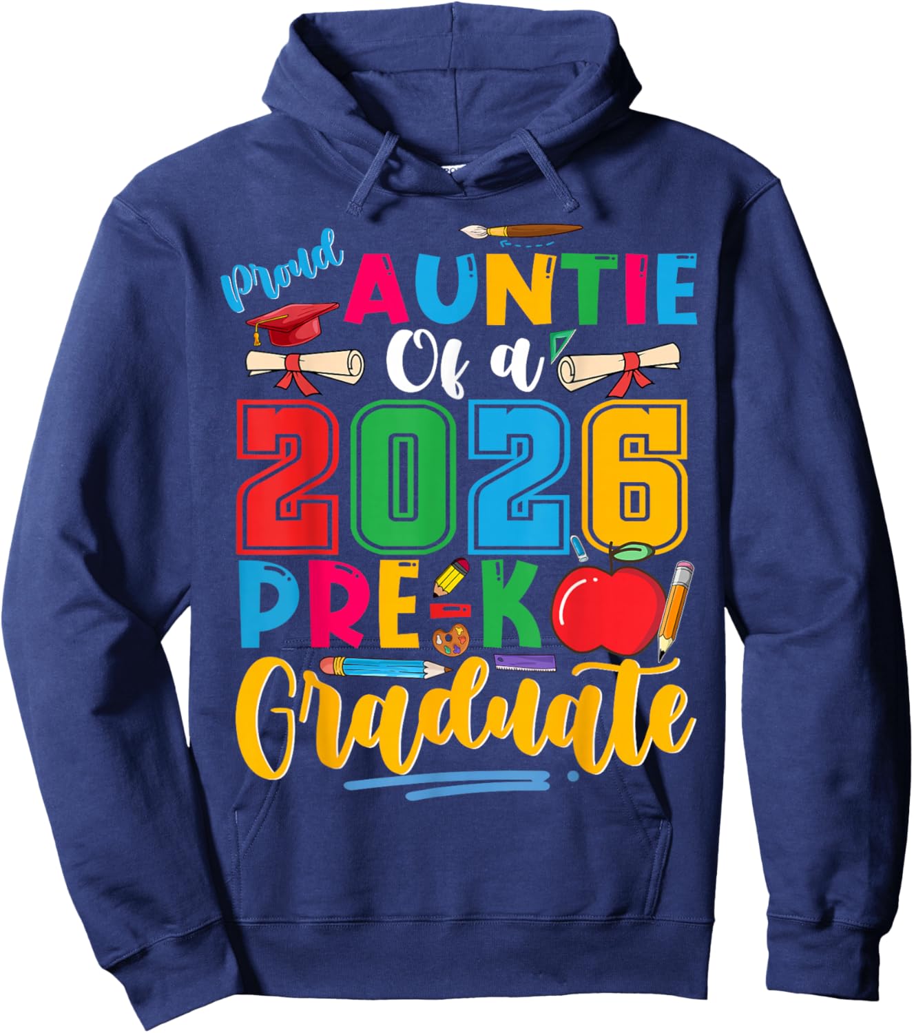 Graduation Hoodie - Hoodie | Navy