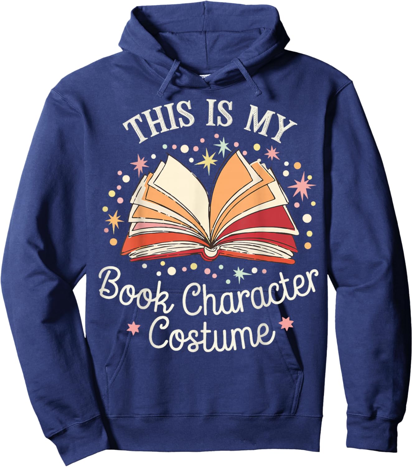 This Is My Book Character Costume Hoodie - Hoodie | Navy