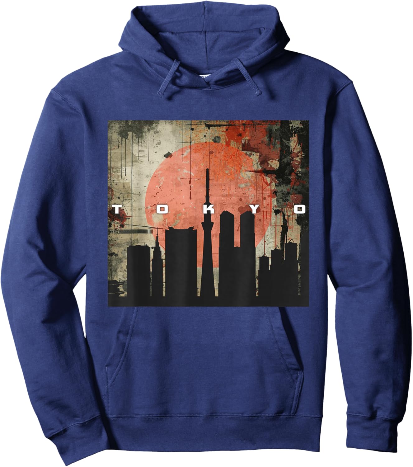 Tokyo Japan Hoodie - Hoodie | Navy